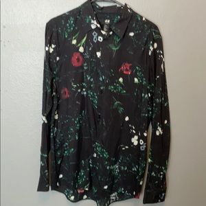 H&M Floral Dress shirt